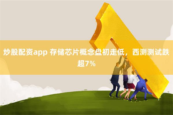 炒股配资app 存储芯片概念盘初走低，西测测试跌超7%