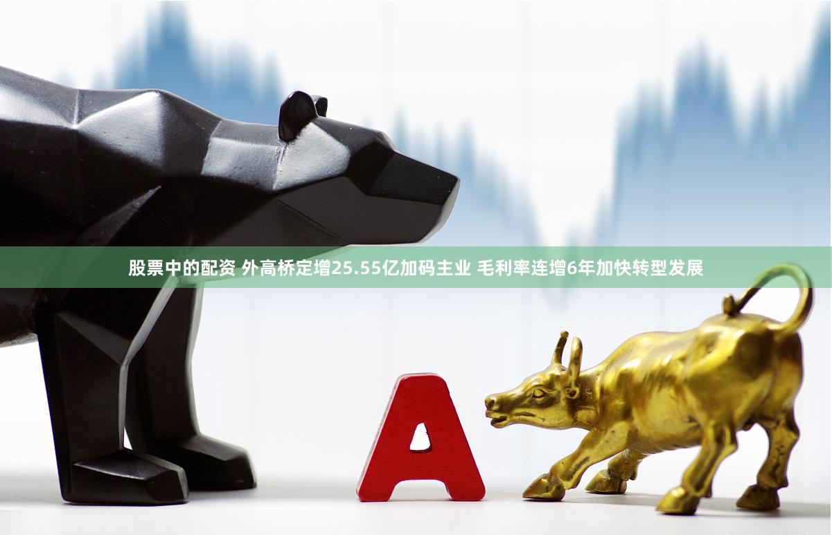 股票中的配资 外高桥定增25.55亿加码主业 毛利率连增6年加快转型发展