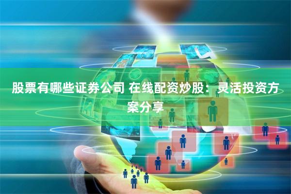 股票有哪些证券公司 在线配资炒股:灵活投资方案分享