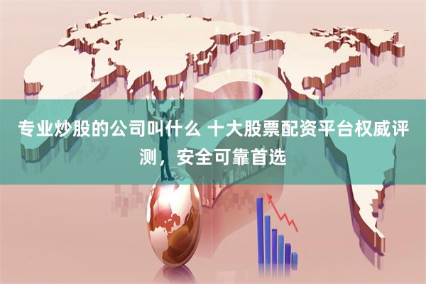 专业炒股的公司叫什么 十大股票配资平台权威评测，安全可靠首选