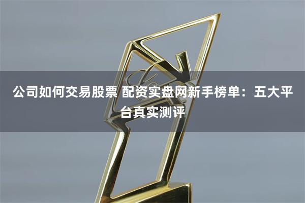 公司如何交易股票 配资实盘网新手榜单:五大平台真实测评